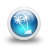 glossy 3d blue orbs2 033 icon