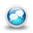 glossy 3d blue orbs2 040 icon