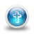 glossy 3d blue orbs2 048 icon
