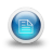 glossy 3d blue orbs2 051 icon