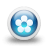glossy 3d blue orbs2 062 icon