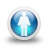 glossy 3d blue orbs2 064 icon