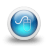 glossy 3d blue orbs2 077 icon