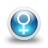 glossy 3d blue orbs2 081 icon