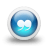 glossy 3d blue orbs2 090 icon