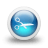 glossy 3d blue orbs2 100 icon