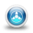 glossy 3d blue orbs2 108 icon