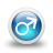 glossy 3d blue orbs2 123 icon