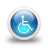 glossy 3d blue orbs2 130 icon