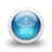 glossy 3d blue web icon