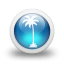 Glossy 3d blue orbs2 032 Icon 64x64px