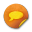 Orange sticker badges 042 Icon 32x32px