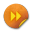 Orange sticker badges 056 Icon 32x32px