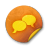 orange sticker badges 041 icon