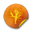 orange sticker badges 051 icon