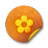 orange sticker badges 063 icon