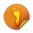 orange sticker badges 071 icon