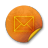 orange sticker badges 076 icon