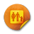 orange sticker badges 085 icon