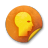 orange sticker badges 087 icon