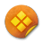 orange sticker badges 089 icon