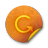orange sticker badges 092 icon