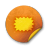 orange sticker badges 148 icon