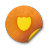 orange sticker badges 164 icon
