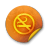 orange sticker badges 222 icon