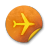 orange sticker badges 291 icon