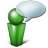 bulle green icon
