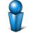 messenger blue icon
