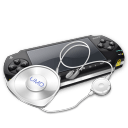 Psp umd headphones Icon 128x128px