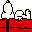 Snoopy Sleeping icon