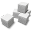 Sugar cubes Icon 32x32px