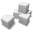 Sugar cubes Icon 48x48px