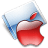 Apple strawberry icon