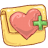 hp folder favheart icon