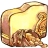 folder gold icon