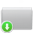 Folder Drop Graphite icon
