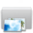 Folder Picture Graphite icon