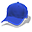Hat baseball blue Icon 32x32px