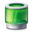 recycle bin green icon