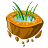 flying grass icon