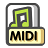 midi sequence icon