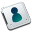 Folder contact Icon 32x32px