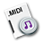 midi sequence icon