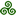 Green Triskele Icon 16x16px
