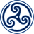 Blue Wheeled Triskelion 2 icon