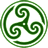 Green Wheeled Triskelion 2 icon